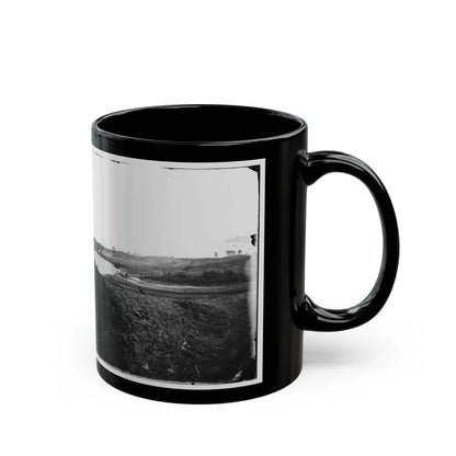 Belle Plain, Virginia. (U.S. Civil War) Black Coffee Mug-Go Mug Yourself