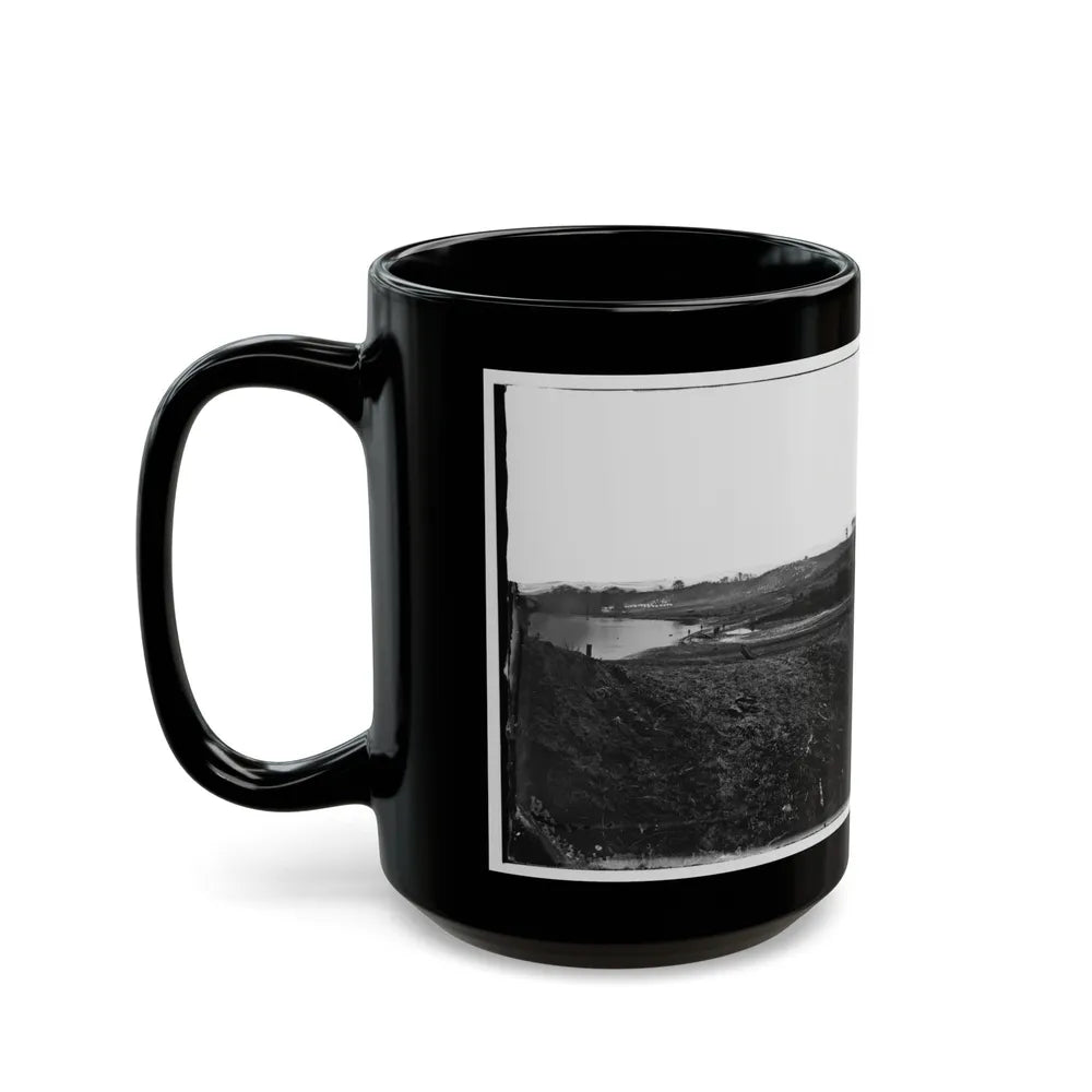 Belle Plain, Virginia. (U.S. Civil War) Black Coffee Mug-Go Mug Yourself