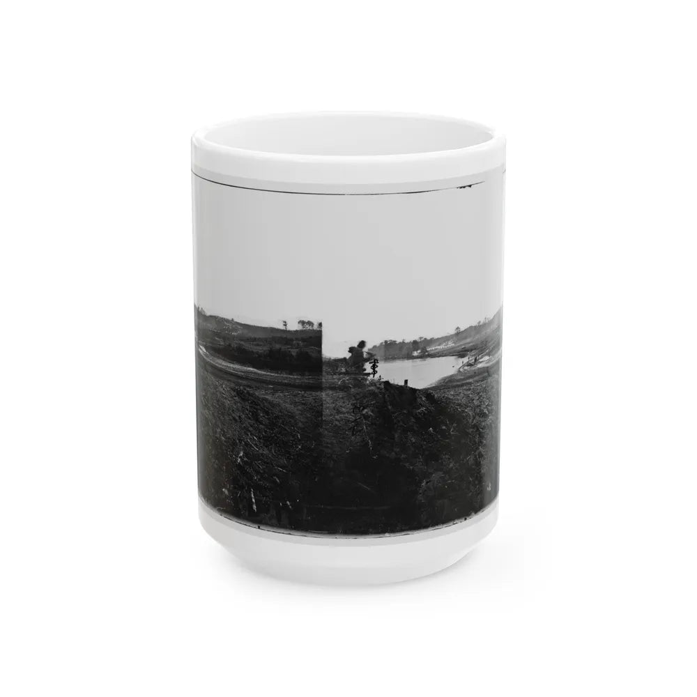 Belle Plain, Virginia. (U.S. Civil War) White Coffee Mug-15oz-Go Mug Yourself