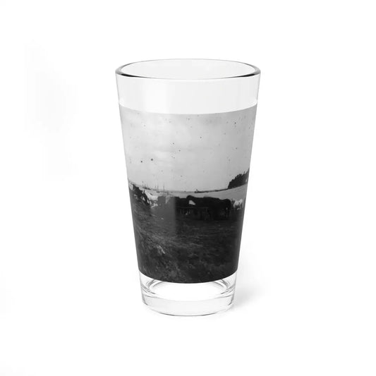 Belle Plains, Va., May 16, 1864, Encampment Of 2nd New York And 1st Massachusetts Heavy Artillery (U.S. Civil War) Pint Glass 16oz 16oz - Go Mug Yourself