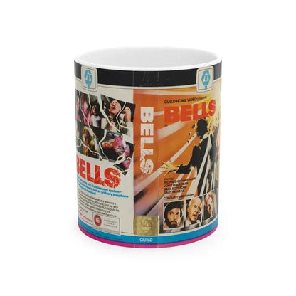 BELLS HORROR GUILD HOME VIDEO (VHS COVER) - White Coffee Mug 11oz - Go Mug Yourself