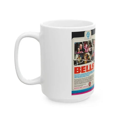 BELLS HORROR GUILD HOME VIDEO (VHS COVER) - White Coffee Mug - Go Mug Yourself