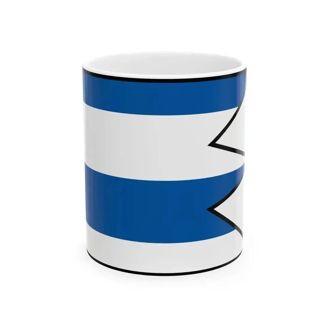 Belusa Puchov Flag (Slovakia) White Coffee Mug 11oz - Go Mug Yourself