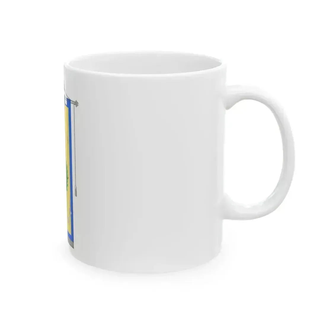 Belvedere di Spinello-Gonfalone (Italy) White Coffee Mug - Go Mug Yourself