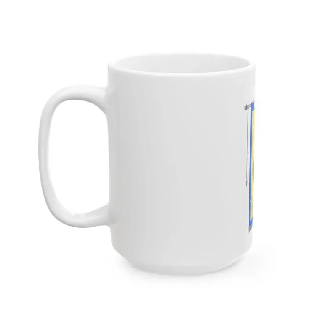 Belvedere di Spinello-Gonfalone (Italy) White Coffee Mug - Go Mug Yourself