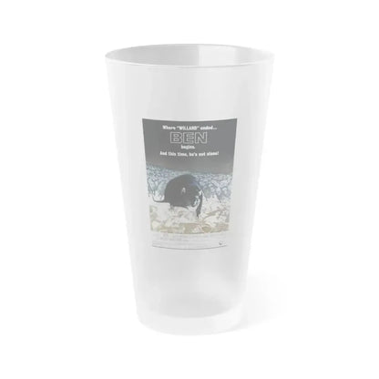 BEN 1972 Movie Poster - Frosted Pint Glass 16oz 16oz Frosted - Go Mug Yourself