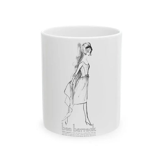 Ben Barrack, 1963 - White Coffee Mug 11oz - Go Mug Yourself