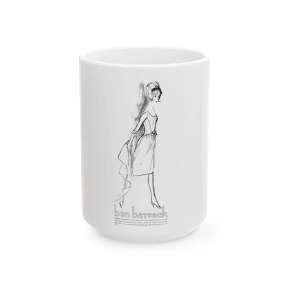 Ben Barrack, 1963 - White Coffee Mug 15oz - Go Mug Yourself
