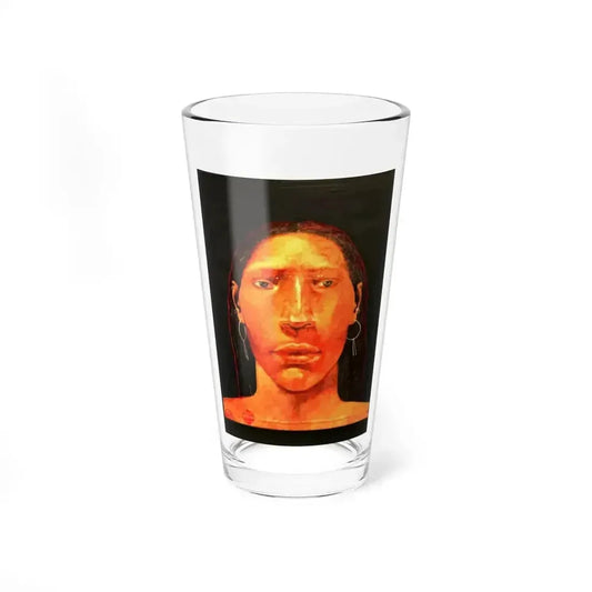 Ben Wright, Red World (Native Americans in Art) Pint Glass 16oz 16oz - Go Mug Yourself
