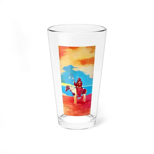 Ben Wright, Untitled 2 (Native Americans in Art) Pint Glass 16oz 16oz - Go Mug Yourself