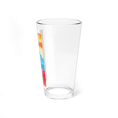 Ben Wright, Untitled 2 (Native Americans in Art) Pint Glass 16oz - Go Mug Yourself