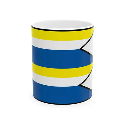 Benadikova Liptovsky Mikulas Flag (Slovakia) White Coffee Mug 11oz - Go Mug Yourself