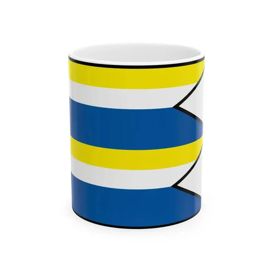 Benadikova Liptovsky Mikulas Flag (Slovakia) White Coffee Mug 11oz - Go Mug Yourself