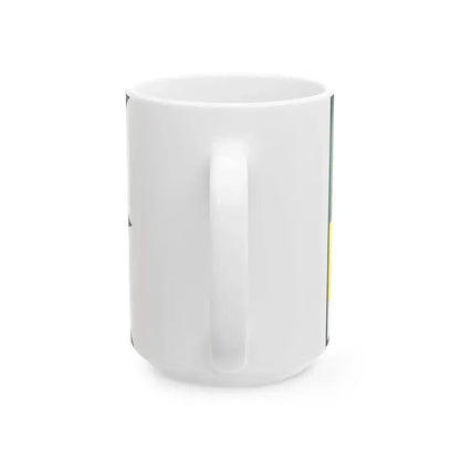 Benadikovce Svidnik Flag (Slovakia) White Coffee Mug - Go Mug Yourself