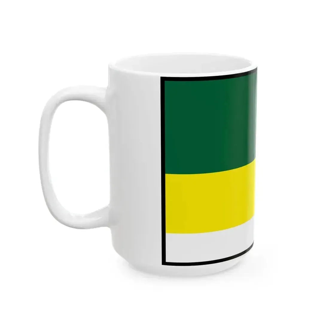 Benadikovce Svidnik Flag (Slovakia) White Coffee Mug - Go Mug Yourself