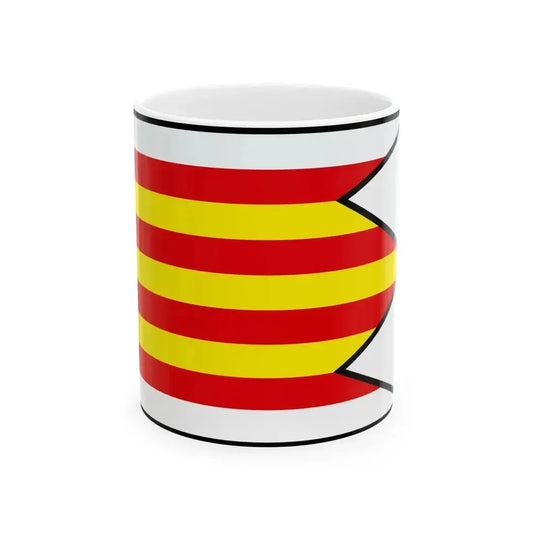 Benatina Sobrance Flag (Slovakia) White Coffee Mug 11oz - Go Mug Yourself