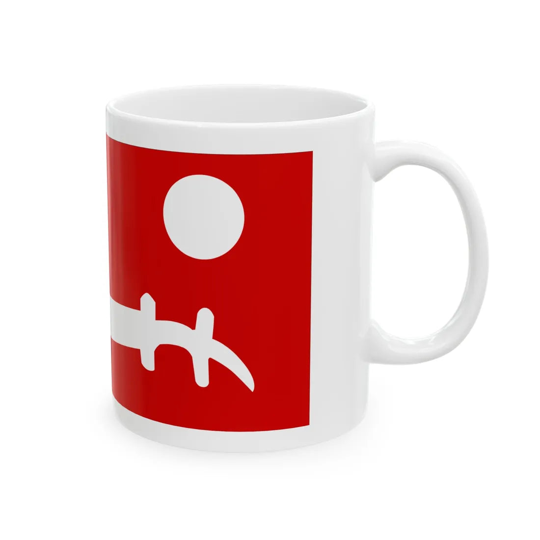 Bendera aceh (Indonesia) White Coffee Mug - Go Mug Yourself