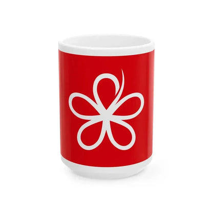 Bendera BERSATU (Malaysia) White Coffee Mug 15oz - Go Mug Yourself