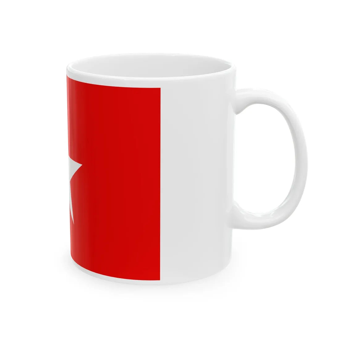 Bendera Pesindo (Indonesia) White Coffee Mug - Go Mug Yourself