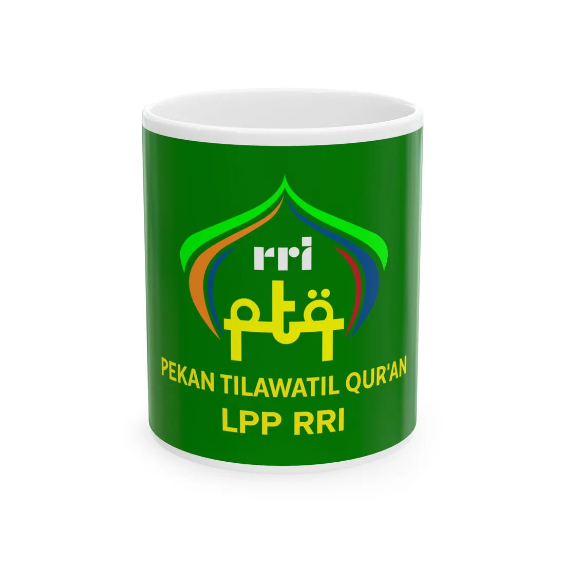Bendera PTQ RRI 2024 (Indonesia) White Coffee Mug 11oz - Go Mug Yourself