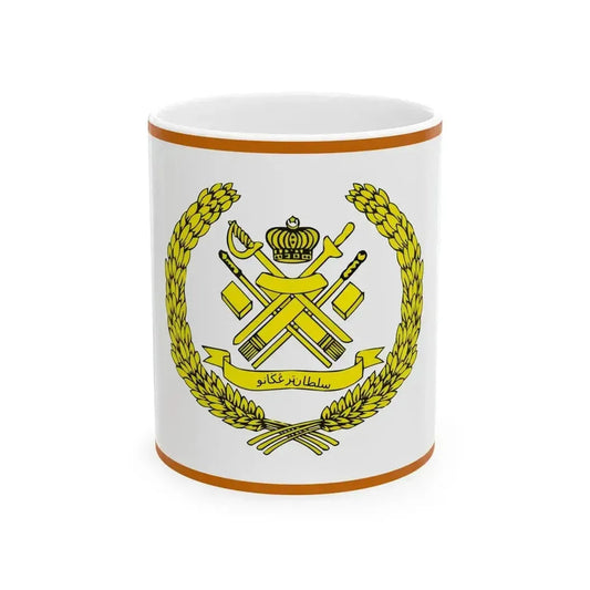 Bendera Sultan Terengganu (Malaysia) White Coffee Mug 11oz - Go Mug Yourself