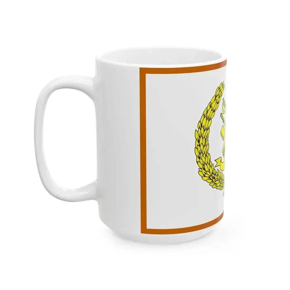Bendera Tubuh Sultan Terengganu (Malaysia) White Coffee Mug - Go Mug Yourself