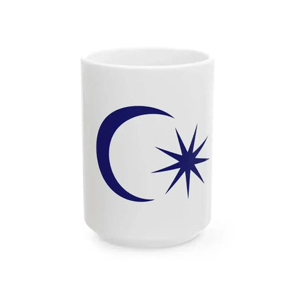 BenderaSultanJohor (Malaysia) White Coffee Mug 15oz - Go Mug Yourself