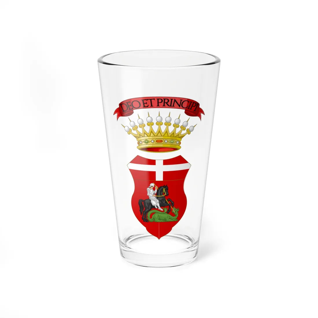 Bene Vagienna-Stemma (Italy) (Coat of Arms) Pint Glass 16oz 16oz - Go Mug Yourself