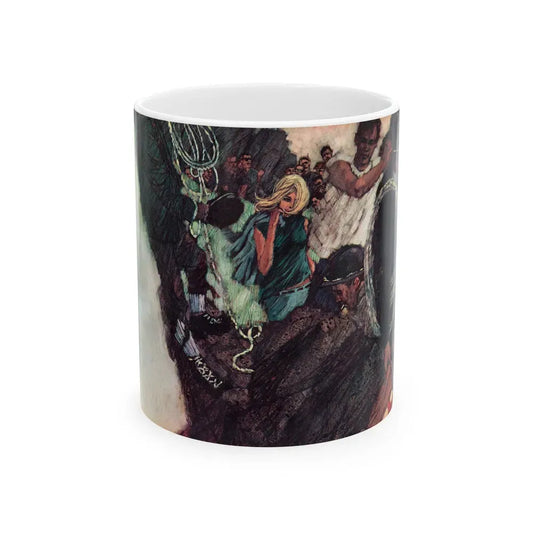 Beneath The Surface, Homes & Gardens, 1965 - White Coffee Mug 11oz - Go Mug Yourself