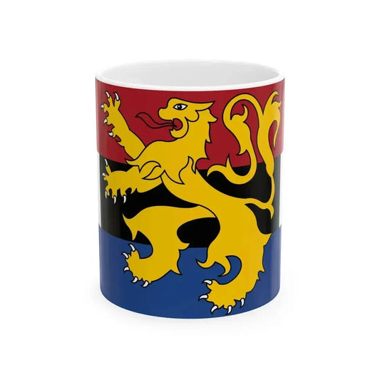 Benelux vlag (Netherlands) White Coffee Mug 11oz - Go Mug Yourself