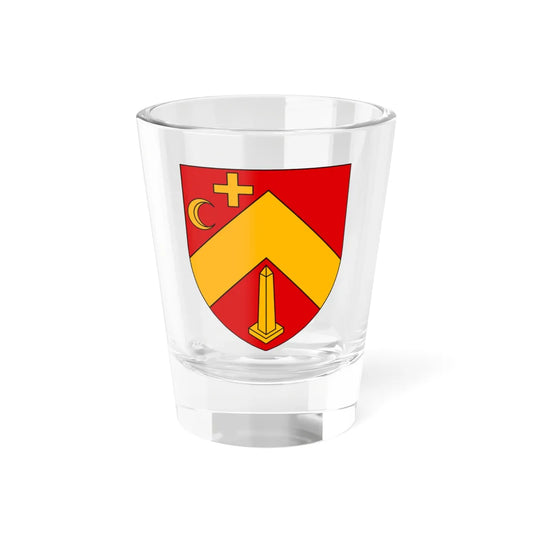 Beni Mered Coat of Arms French Algeria (Algeria) (Coat of Arms) Shot Glass 1.5oz 1.5oz - Go Mug Yourself