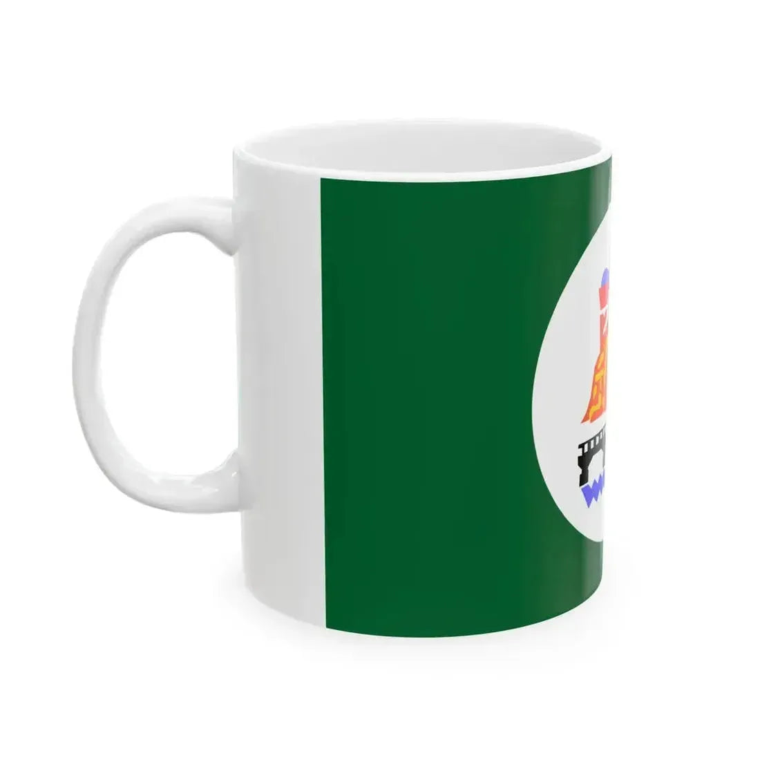 Beni Suef Governorate Flag (Egypt) White Coffee Mug - Go Mug Yourself