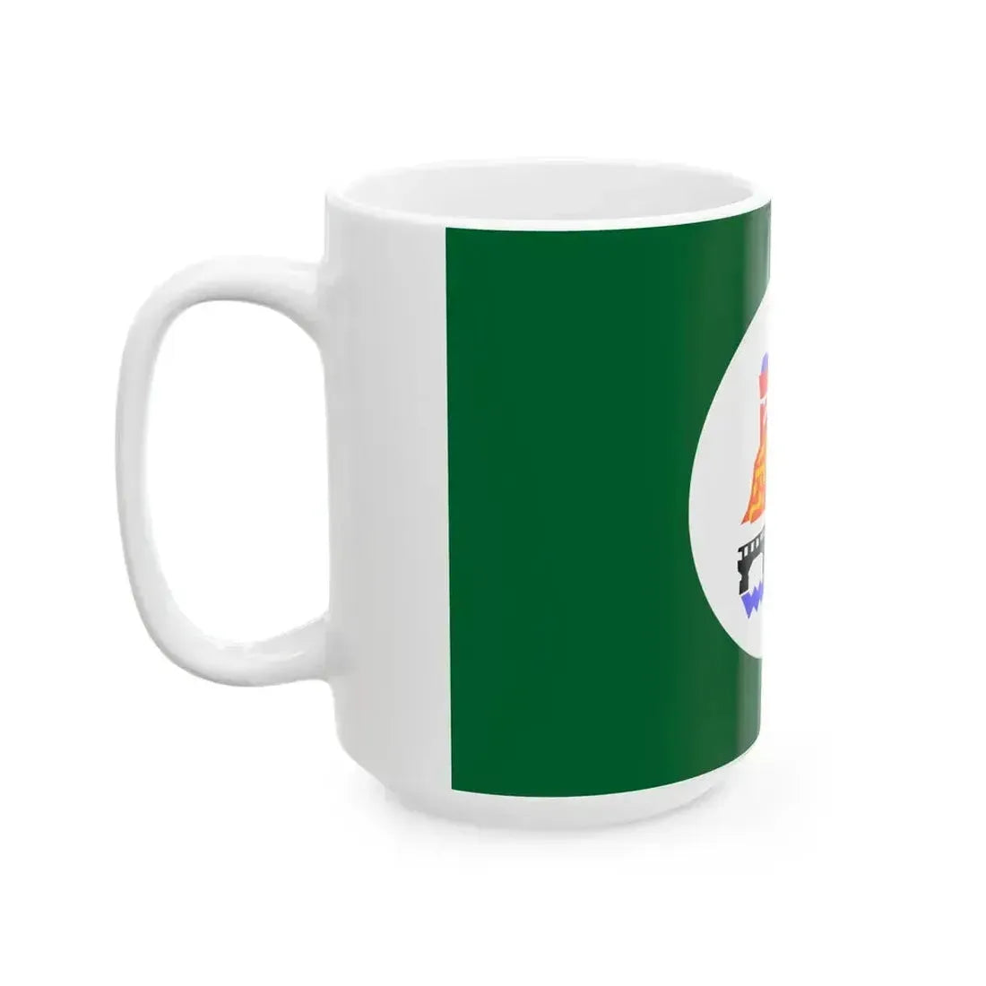 Beni Suef Governorate Flag (Egypt) White Coffee Mug - Go Mug Yourself
