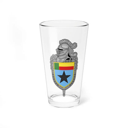 Benin National Gendarmerie coat of arms (Benin) (Coat of Arms) Pint Glass 16oz 16oz - Go Mug Yourself