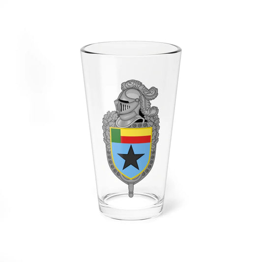 Benin National Gendarmerie coat of arms (Benin) (Coat of Arms) Pint Glass 16oz 16oz - Go Mug Yourself