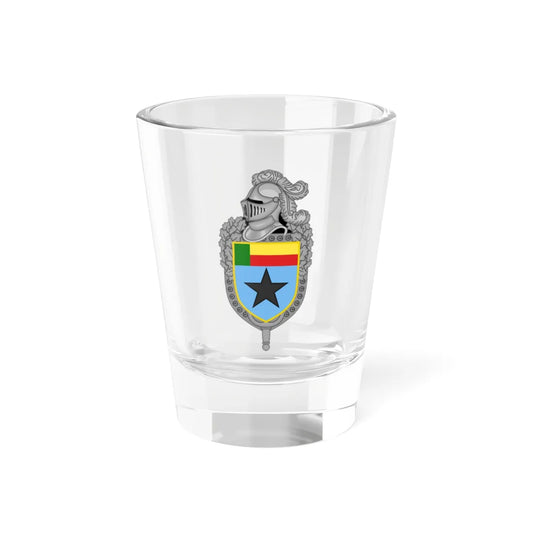 Benin National Gendarmerie coat of arms (Benin) (Coat of Arms) Shot Glass 1.5oz 1.5oz - Go Mug Yourself