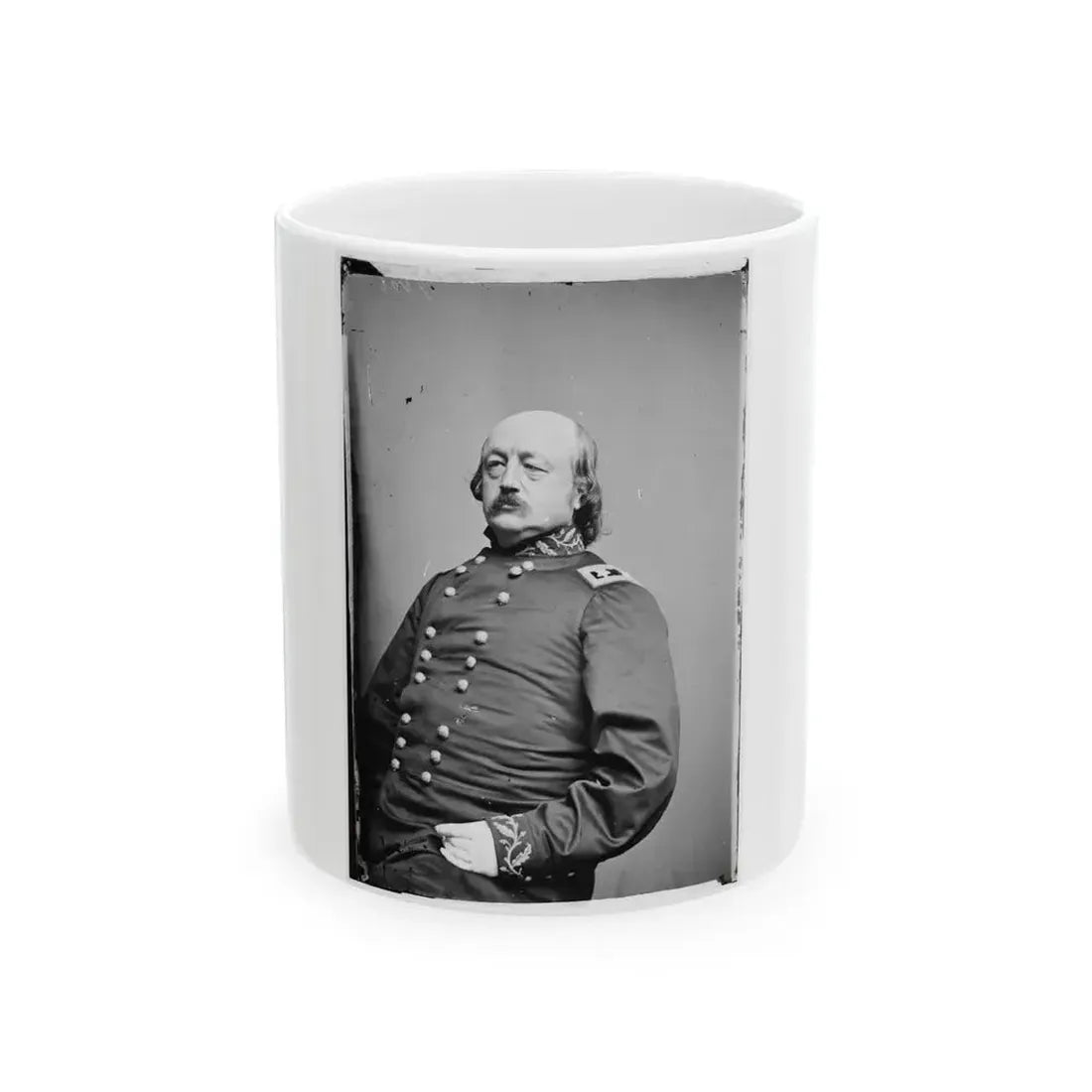 Benjamin F. Butler, Maj. Gen. (U.S. Civil War) White Coffee Mug 11oz - Go Mug Yourself