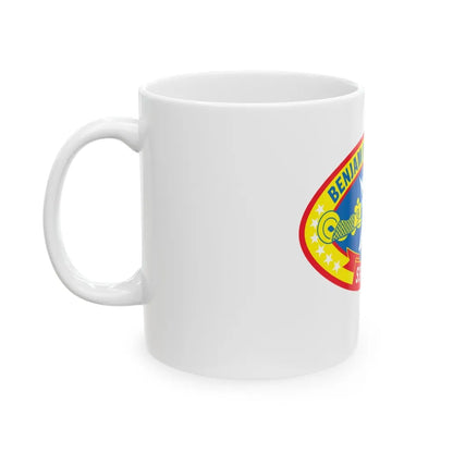 Benjamin Franklin SSBN 640 (U.S. Navy) White Coffee Mug-Go Mug Yourself