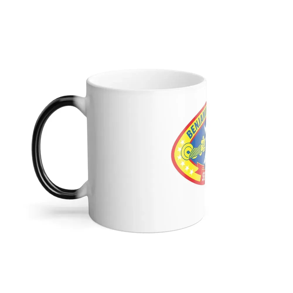 Benjamin Franklin SSBN 640 (U.S. Navy) Color Changing Mug 11oz - Go Mug Yourself