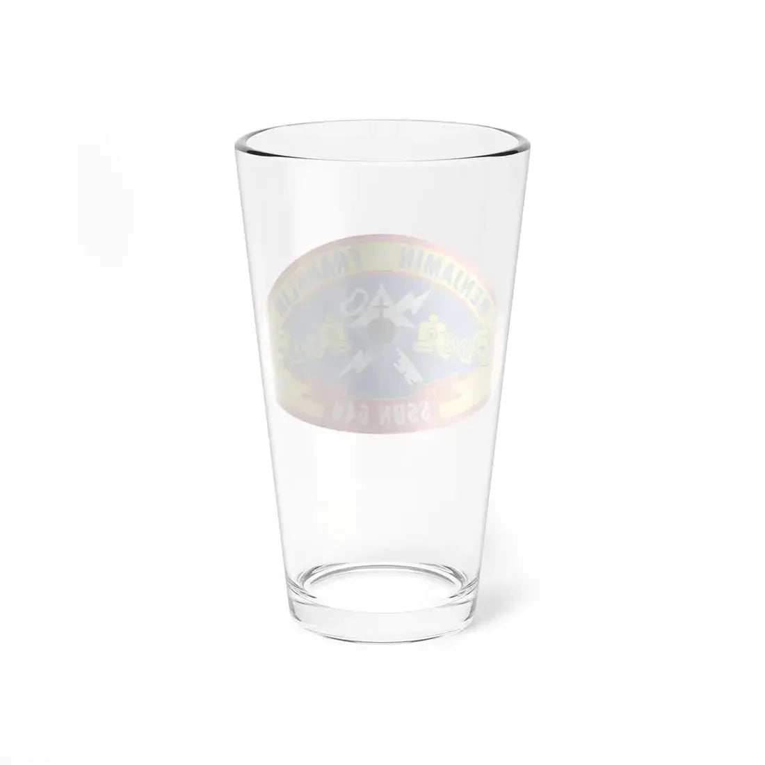 Benjamin Franklin SSBN 640 (U.S. Navy) Pint Glass 16oz - Go Mug Yourself
