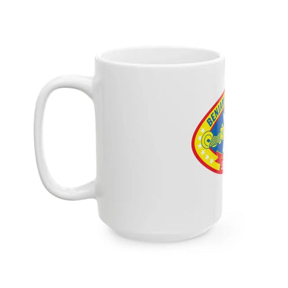 Benjamin Franklin SSBN 640 (U.S. Navy) White Coffee Mug - Go Mug Yourself
