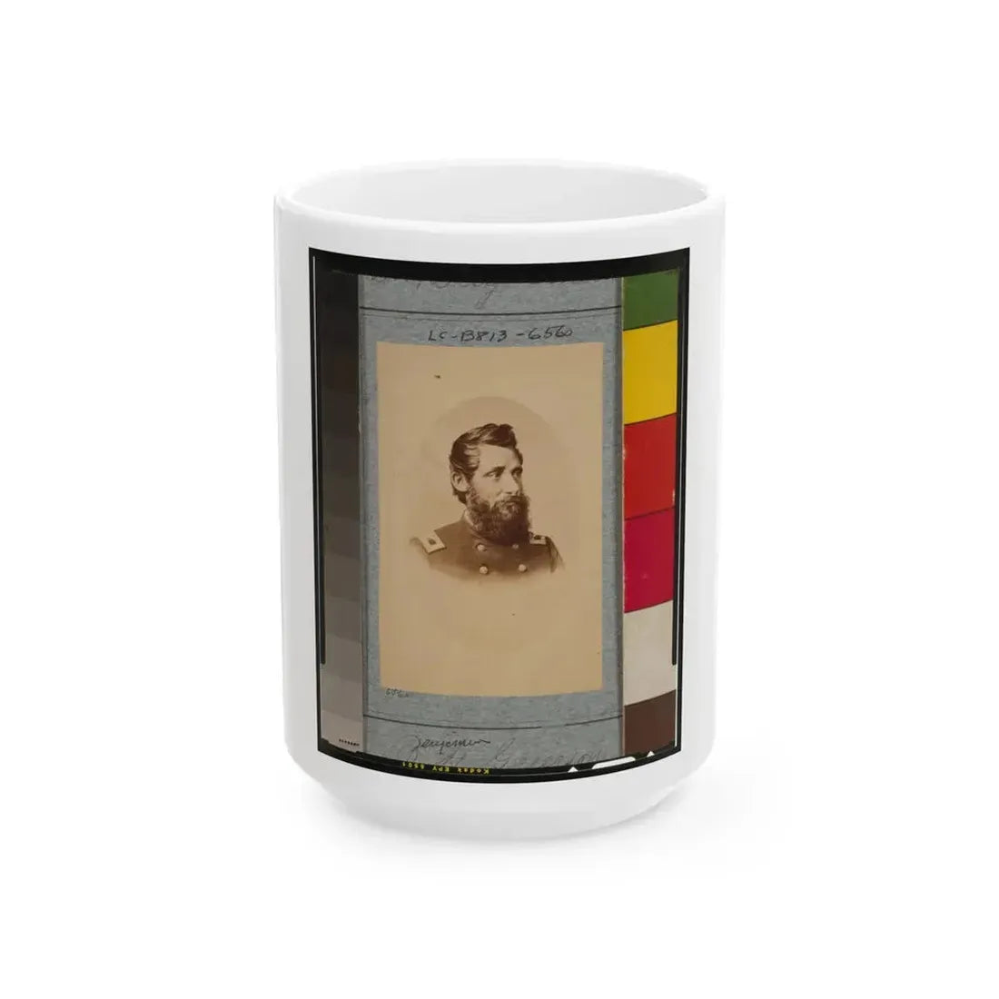 Benjamin H. Grierson, Maj. General (U.S. Civil War) White Coffee Mug 15oz - Go Mug Yourself