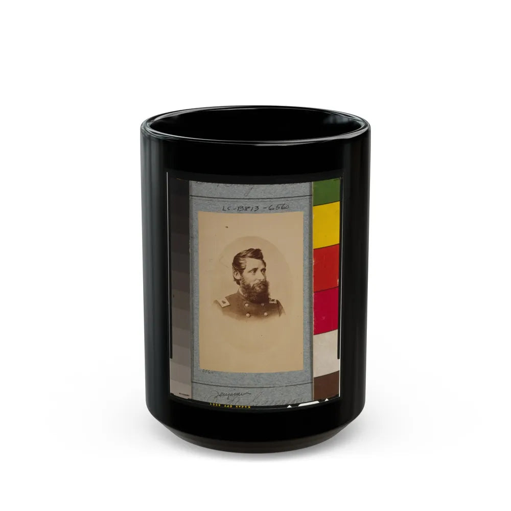 Benjamin H. Grierson, Maj. General (U.S. Civil War) Black Coffee Mug-15oz-Go Mug Yourself