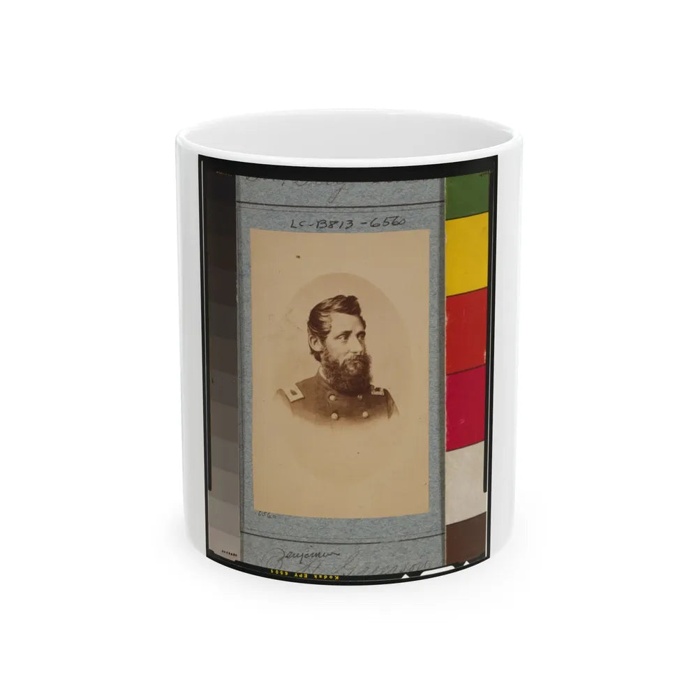 Benjamin H. Grierson, Maj. General (U.S. Civil War) White Coffee Mug-11oz-Go Mug Yourself