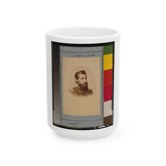 Benjamin H. Grierson, Maj. General (U.S. Civil War) White Coffee Mug-15oz-Go Mug Yourself