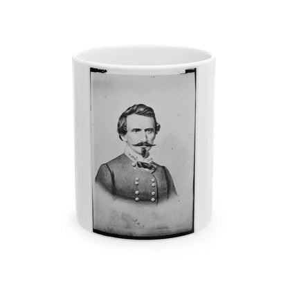 Benjamin Mcculloch, C.S.A. (U.S. Civil War) White Coffee Mug-11oz-Go Mug Yourself