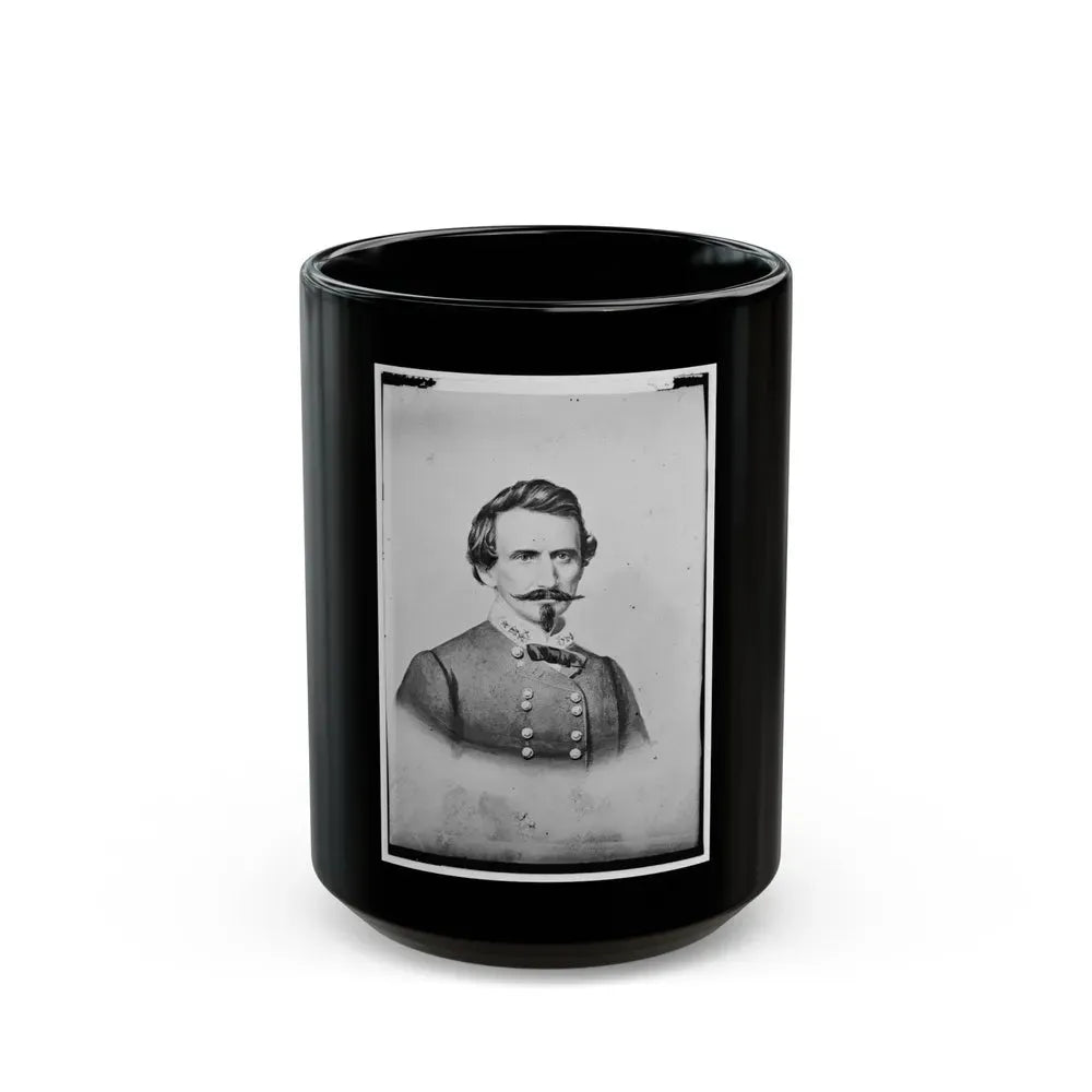 Benjamin Mcculloch, C.S.A. (U.S. Civil War) Black Coffee Mug 15oz - Go Mug Yourself