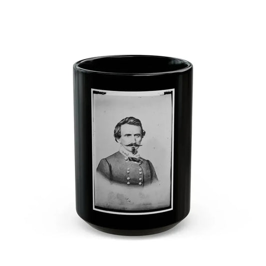 Benjamin Mcculloch, C.S.A. (U.S. Civil War) Black Coffee Mug 15oz - Go Mug Yourself