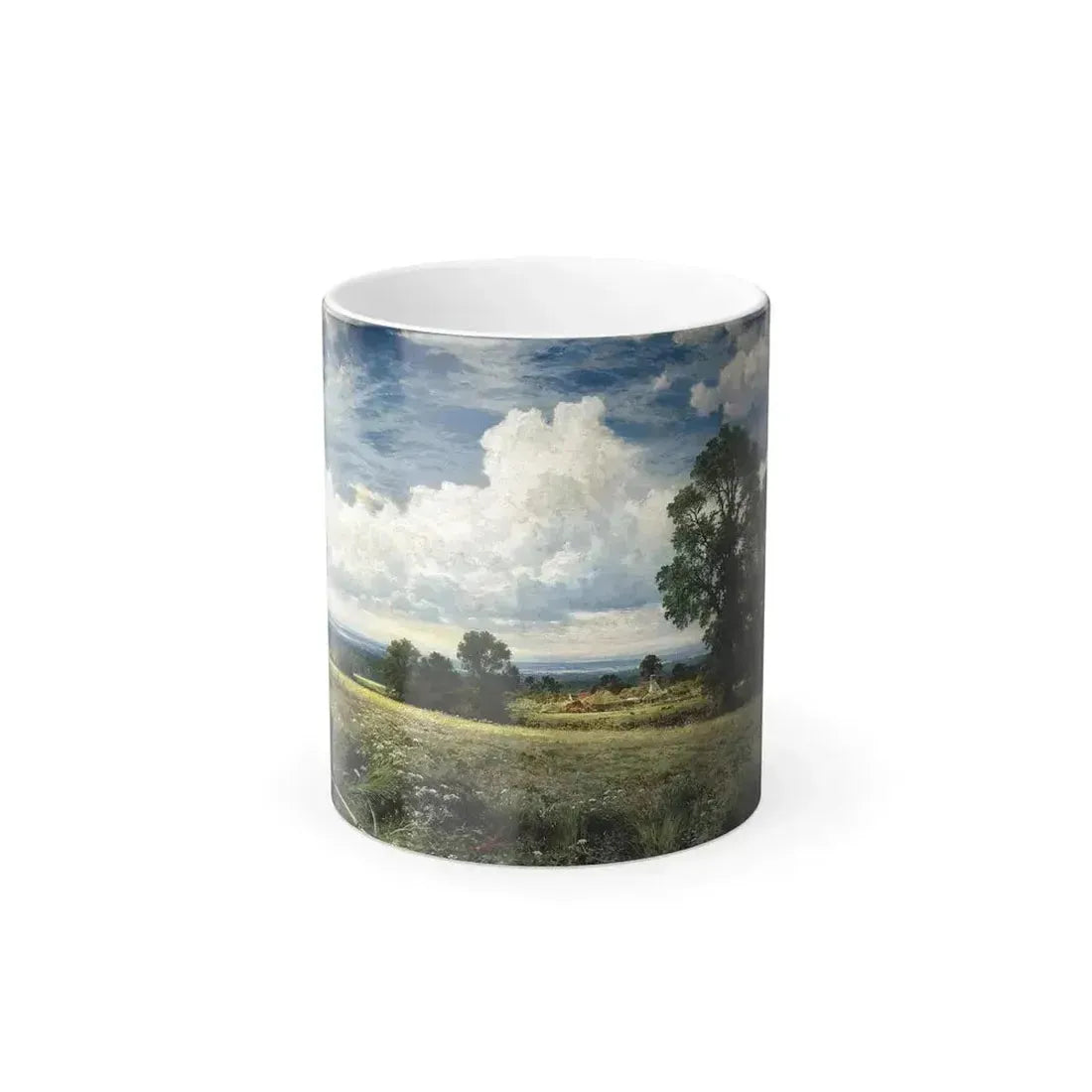 Benjamin Williams Leader (1831-1923) A Summer's Day - When The South Wind Congregates In Crowds The Flo-0 - Color Changing Mug 11oz 11oz - Go Mug Yourself