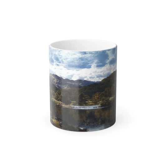 Benjamin Williams Leader (1831-1923) On the Llugwy below Capel Curig - Color Changing Mug 11oz Default Title 11oz - Go Mug Yourself